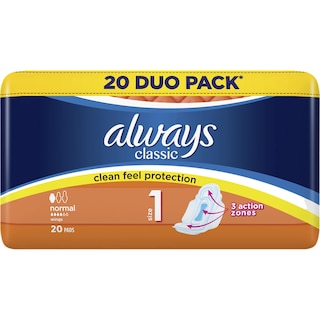 Always | Absorbante Classic normal 20 bucati