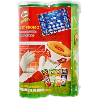 Pringles | Chipsuri cu smantana si ceapa 2 bucati 2x165g