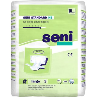 Seni | Scutece incontinenta large, 10 bucati