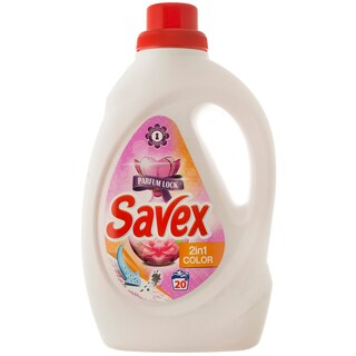 Savex | Detergent lichid Parfum Lock 2in1 Color 20 spalari 1.3L