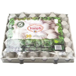 Familia Toneli | Oua albe, 30 bucati