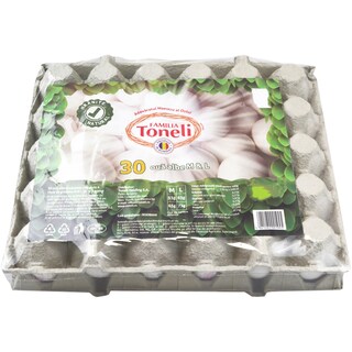 Familia Toneli | Oua albe, 30 bucati
