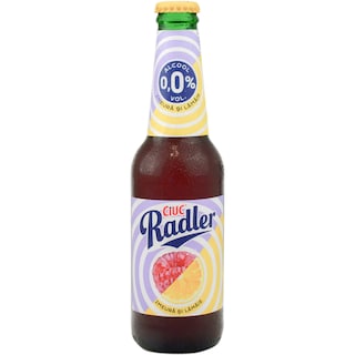 Ciuc Radler | Bere fara alcool cu zmeura si lamaie 330ml