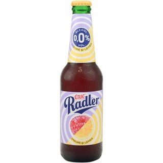 Ciuc Radler | Bere fara alcool cu zmeura si lamaie 330ml