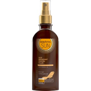 Gerovital | Sun | Ulei bronzant pentru plaja  150ml