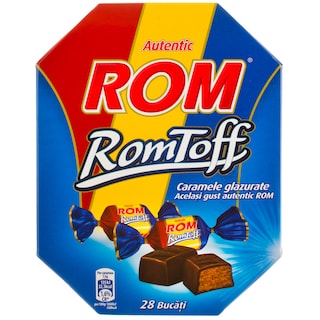 Rom | Romtoff | Caramele cu aroma de rom 210g