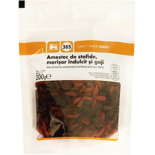 365 | Amestec stafide, merisor si goji 200g