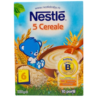 Nestle | 5 Cereale etapa 2 (de la 6 luni) 250g