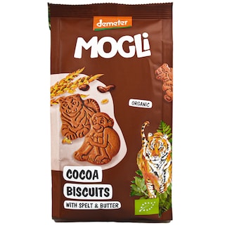 Mogli | Biscuiti eco tigri cu cacao 125g