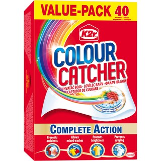 K2r | Colour Catcher | Servetele captatoare de culoare Colour Catcher, 40 buc.