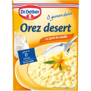 Dr. Oetker | Mix pentru orez desert cu gust de vanilie 124g