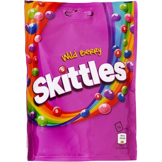 Skittles | Bomboane gumate cu aroma de fructe de padure 174g