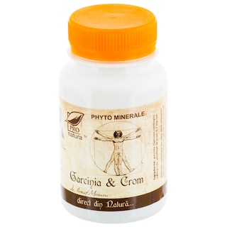 Pro Natura | Supliment alimentar Garnicia si crom 60 capsule