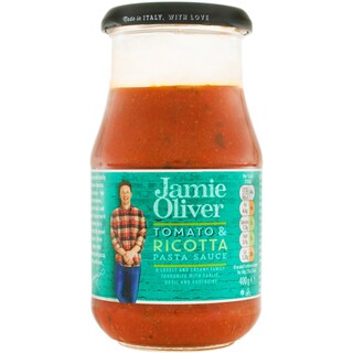 Jamie Oliver | Sos de rosii, ricotta si busuioc pentru paste 400g