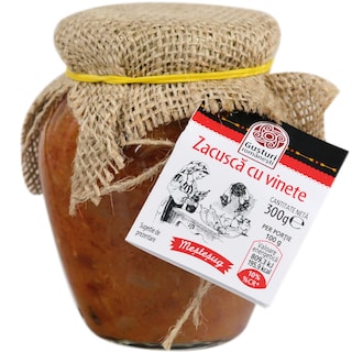Gusturi romanesti | Zacusca cu vinete 300g