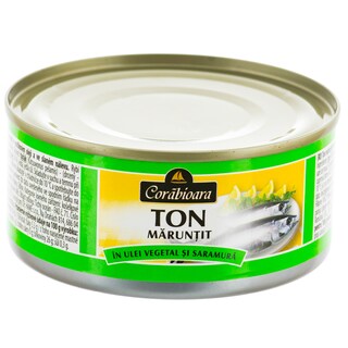 Corabioara | Ton maruntit in ulei 150g
