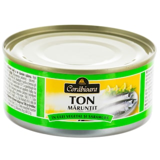 Corabioara | Ton maruntit in ulei 150g