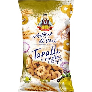Antonio di Vaio | Covrigi masline & ceapa 100g