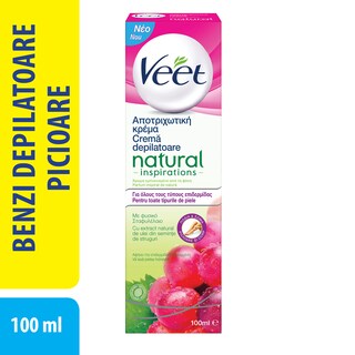 Veet | Crema depilatoare cu ulei de seminte de struguri 100ml