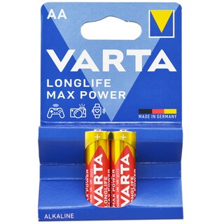 Varta | Baterii Loglife Max Power AA, 2 bucati
