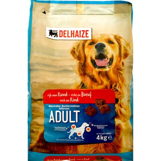 Delhaize | Hrana pentru caini cu vita 4kg