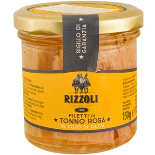 Rizzoli | File de ton rosu in ulei de masline gourmet 150g