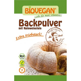 Biovegan | Praf de copt fara gluten si lactoza bio 4x17g