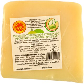 Salcis | Branza Pecorino DOP maturata 350g