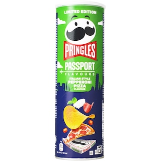 Pringles | Snacks Italian Style Pepperoni Pizza 165g