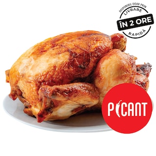 Mega Apetit | Pui rotisat condimentat picant