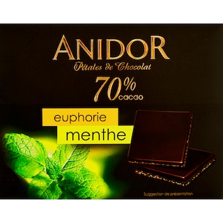 Anidor | Praline cu 70% cacao si menta 120g