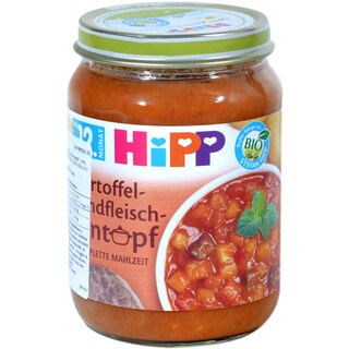 Hipp | Tocanita ecologica de cartofi si carne de vitel, de la 12 luni 250g