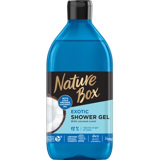 Nature Box | Gel de dus cu ulei de cocos  385ml