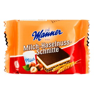 Manner | Napolitane cu lapte si alune 25g
