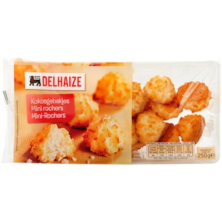 Delhaize | Prajituri cu cocos Mini Rochers 250g