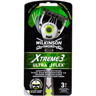 Wilkinson | Xtreme3 | Aparat de ras Ultra Flex, 3 bucati