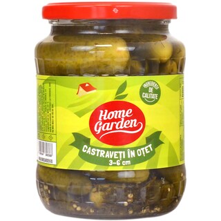 Home Garden | Castraveti in otet 3-6cm 680g