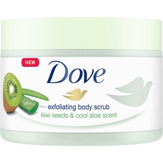 Dove | Scrub corp Kiwi si aloe vera 225ml