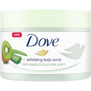 Dove | Scrub corp Kiwi si aloe vera 225ml
