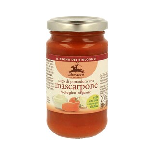 Alce Nero | Piure de tomate cu mascarpone Bio 200g