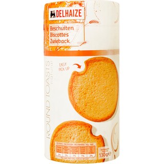 Delhaize | Paine prajita rondele 130g