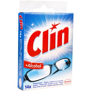 Clin | Servetele umede pentru ochelari 14 bucati