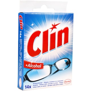 Clin | Servetele umede pentru ochelari 14 bucati