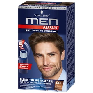 Schwarzkopf | Men Perfect | Vopsea de par pentru barbati 60 saten mediu
