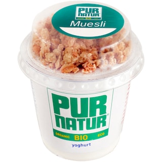 Pur Natur Bio | Iaurt natural cu musli 160g