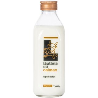 Laptaria cu caimac | Lapte batut 2% grasime 460g