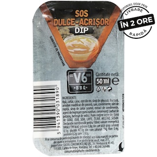 V6 | DIP | Sos dulce acrisor 50ml