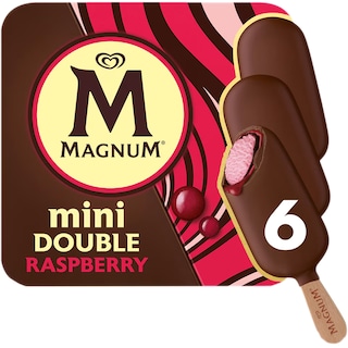 Magnum | Inghetata Mini Double Raspberry 6x60ml