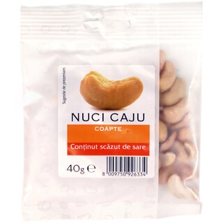 Euro Company | Nuci caju coapte si sarate 40g