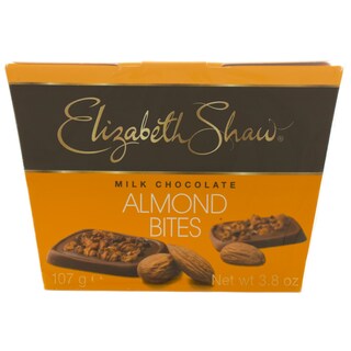 Elizabeth Shaw | Bucatele de ciocolata neagra cu migdale 107g